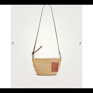 Loewe Raffia Crossbody Bag